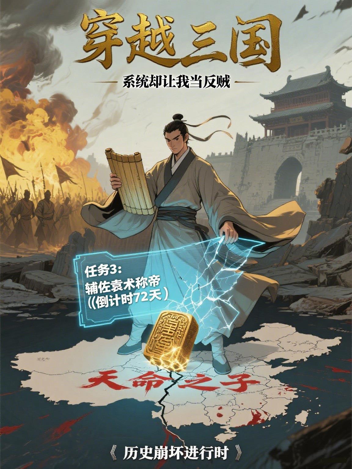 穿越到三国的系统类