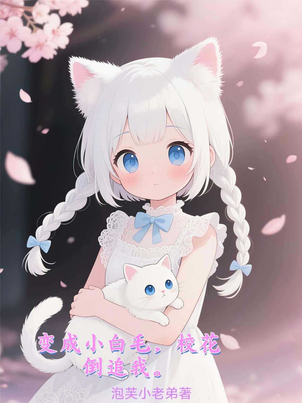 主角变成白毛少女的